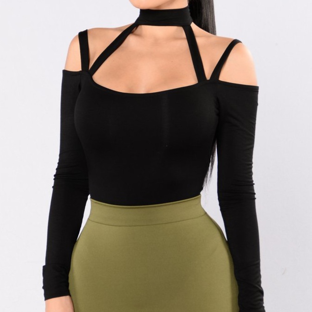 High Hopes Bodysuit - Black